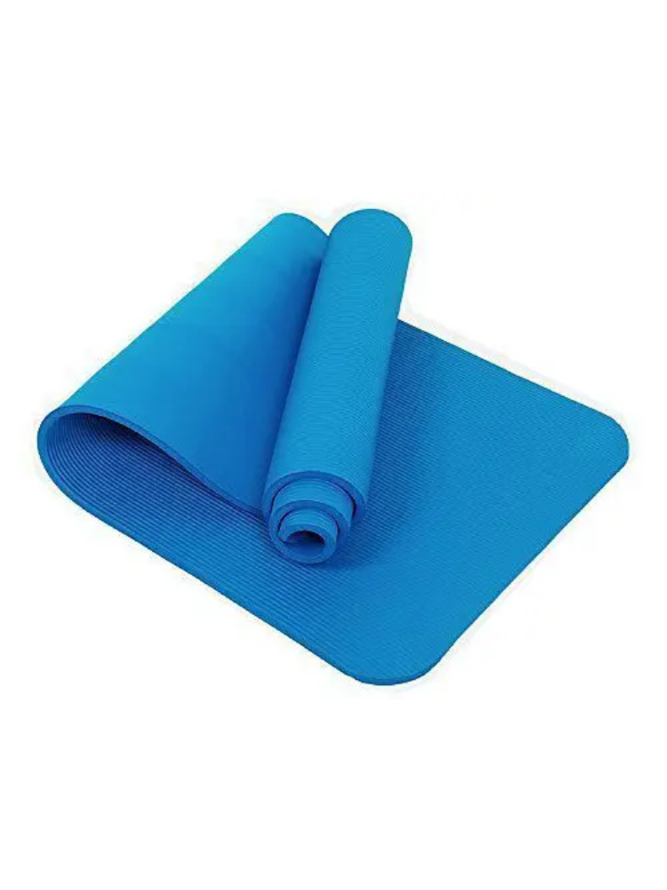 LIVEUP Коврик для тренировок NBR Yoga Mat Blue 12 мм Артикул: LS3257-b