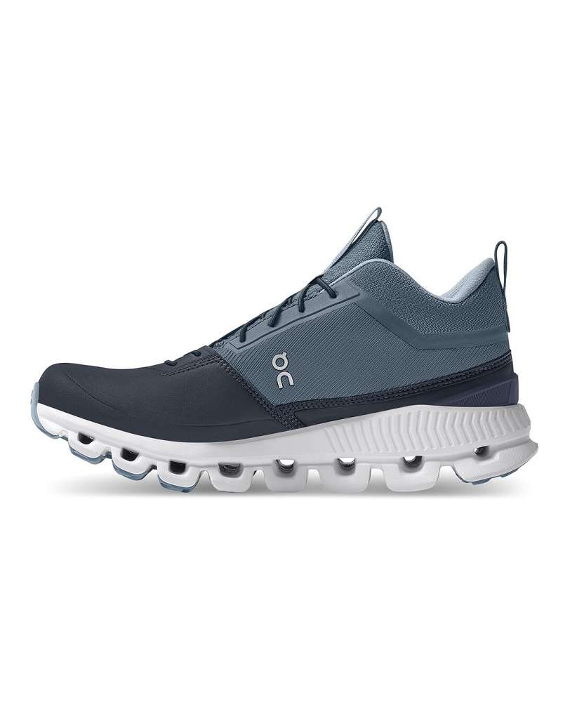 ON Кроссовки CLOUD HI WATERPROOF Dust / Navy женские Артикул: 000028.99167