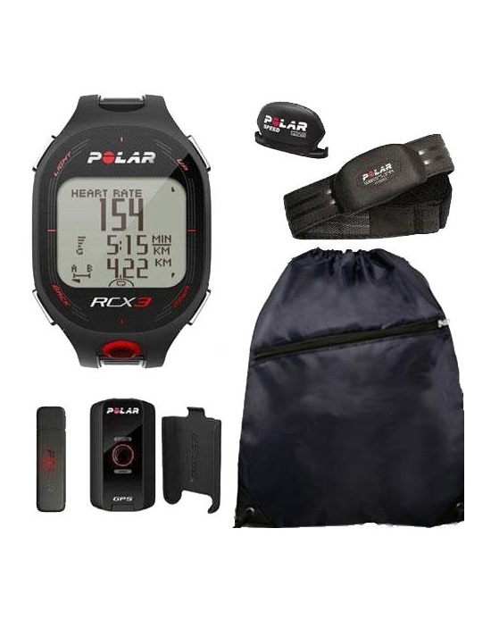 POLAR Спортивные часы RCX3М GPS BLACK Артикул: PL_RCX3MGPS/B