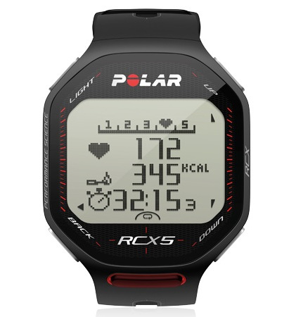 POLAR Спортивные часы RCX5 GPS BLACK Артикул: PL_RCX5GPS/B