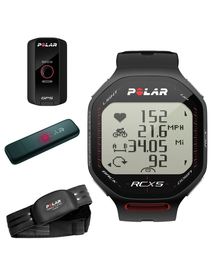 POLAR Спортивные часы RCX5 GPS BLACK Артикул: PL_RCX5GPS/B