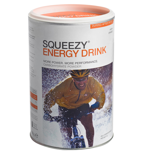 SQUEEZY Напиток изотонический ENERGY DRINK апельсин, 500 г Артикул: PU0002