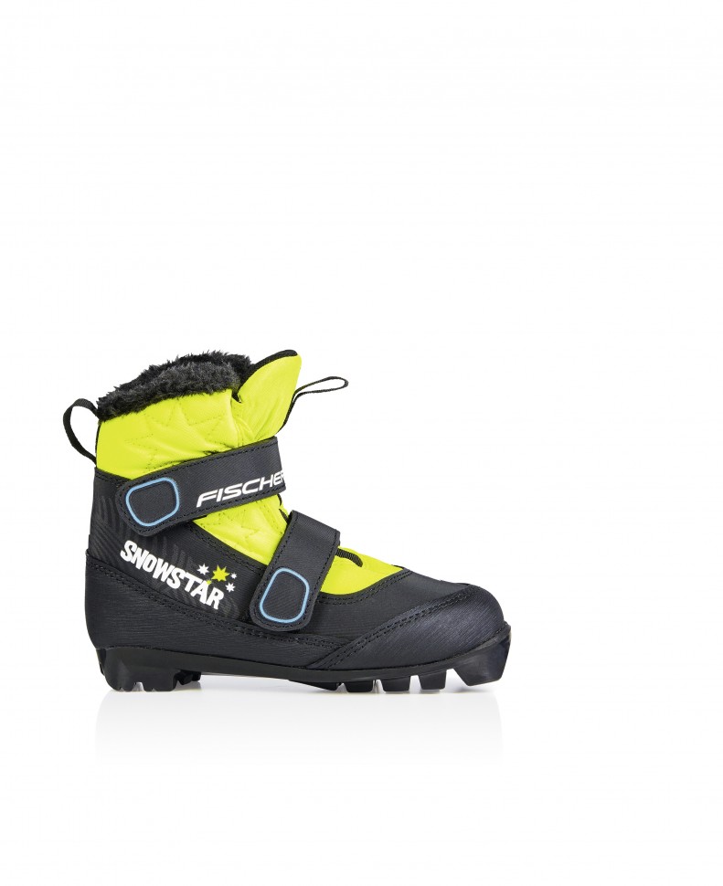 FISCHER Лыжные ботинки SNOWSTAR BLACK YELLOW, артикул S41021 -,характеристики, фото