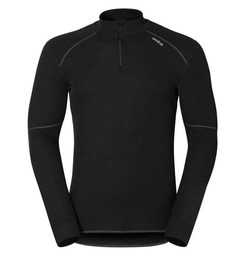 ODLO Футболка длинный рукав 1/2 ZIP ACTIVE X-WARM мужская Артикул: 155152