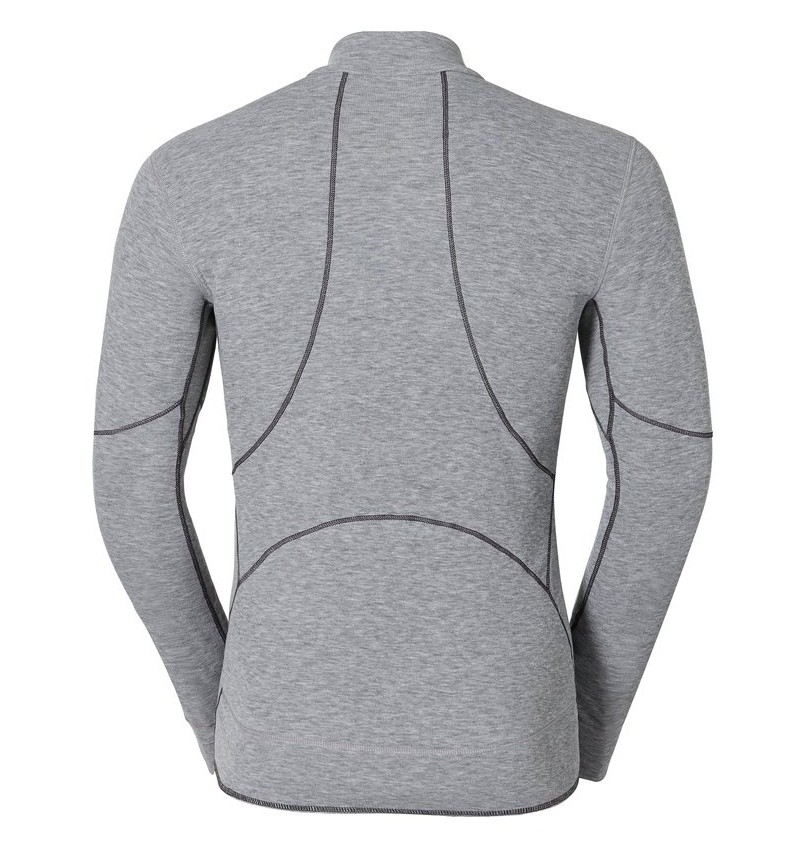 ODLO Футболка длинный рукав 1/2 ZIP ACTIVE X-WARM мужская Артикул: 155152