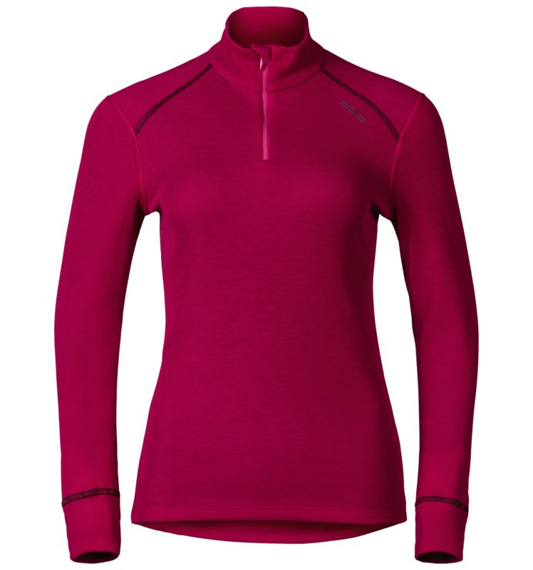 ODLO Футболка длинный рукав ACTIVE WARM 1/2 Zip женская Артикул: 152001