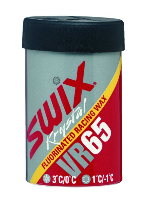 SWIX Мазь держания лыжная с фтором SWIX VR65 YELLOW RED SILVER, 45 г Артикул: VR065