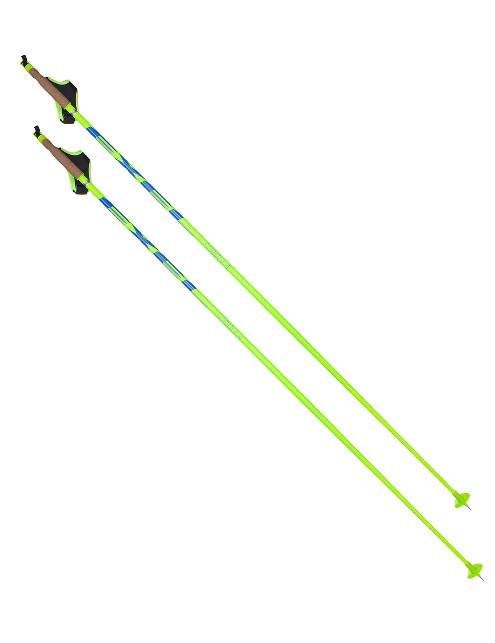 EXEL Лыжные палки FORMULA GREEN/BLUE Артикул: XCR16011
