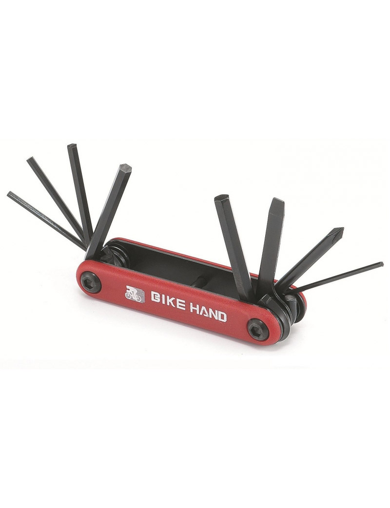 BIKE HAND Набор ключей складной YC-270 8 предметов Артикул: YC-270