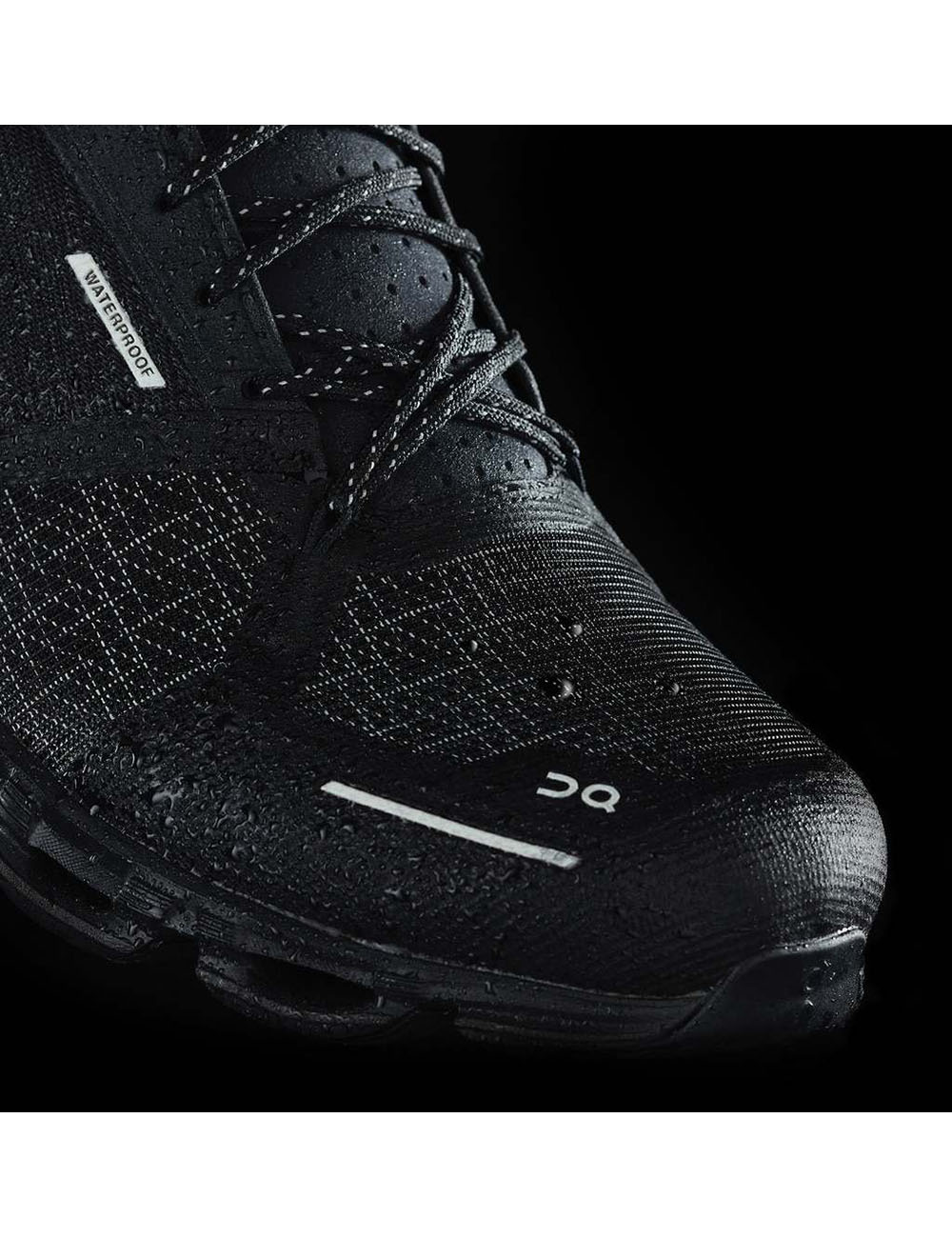 ON Кроссовки женские CLOUDFLYER WATERPROOF Black / Lunar Артикул: 000011.99994