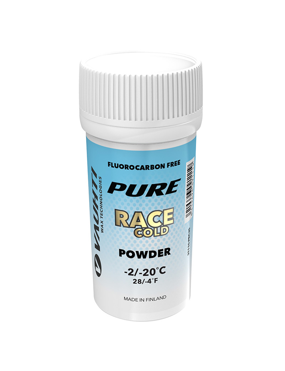 VAUHTI Порошок VAUHTI PURE RACE COLD -2/-20°C, 35 г Артикул: EV31110-PRC35