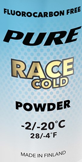 VAUHTI Порошок VAUHTI PURE RACE COLD -2/-20°C, 35 г Артикул: EV31110-PRC35