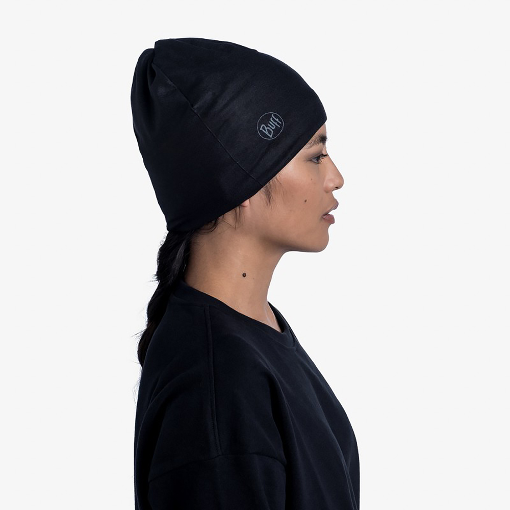BUFF Шапка MICROFIBER & POLAR HAT Solid Black Артикул: 118064.999.10.00
