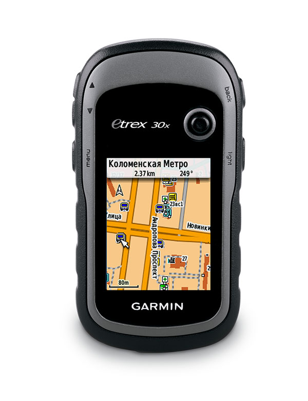 GARMIN Навигатор eTrex 30x GLONASS-GPS с картой Дороги России Артикул: 010-01508-11