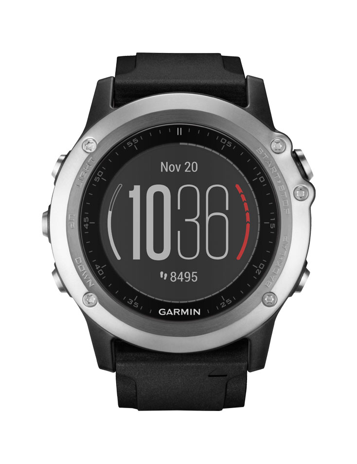 GARMIN Спортивные часы Fenix 3 HR Silver Артикул: 010-01338-77