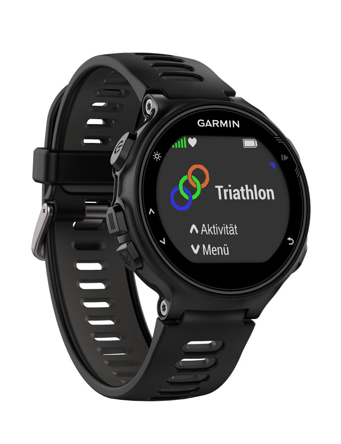 GARMIN Спортивные часы Forerunner 735XT черно-серые Артикул: 010-01614-06