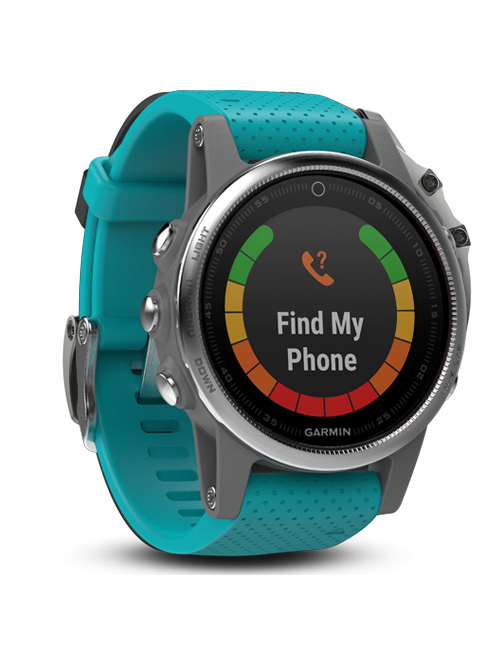 GARMIN Спортивные часы с GPS Fenix 5S Turquoise Артикул: 010-01685-01