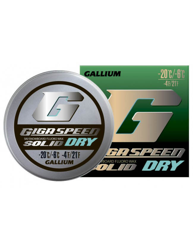 GALLIUM Спрессовка таблетка фторовая GIGA SPEED SOLID DRY -8/-20°C, 10 г Артикул: GS2101