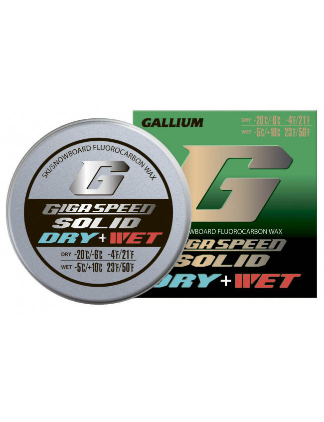 GALLIUM Набор из фторовых спрессовок GIGA SPEED SOLID Dry + Wet Артикул: GS2201