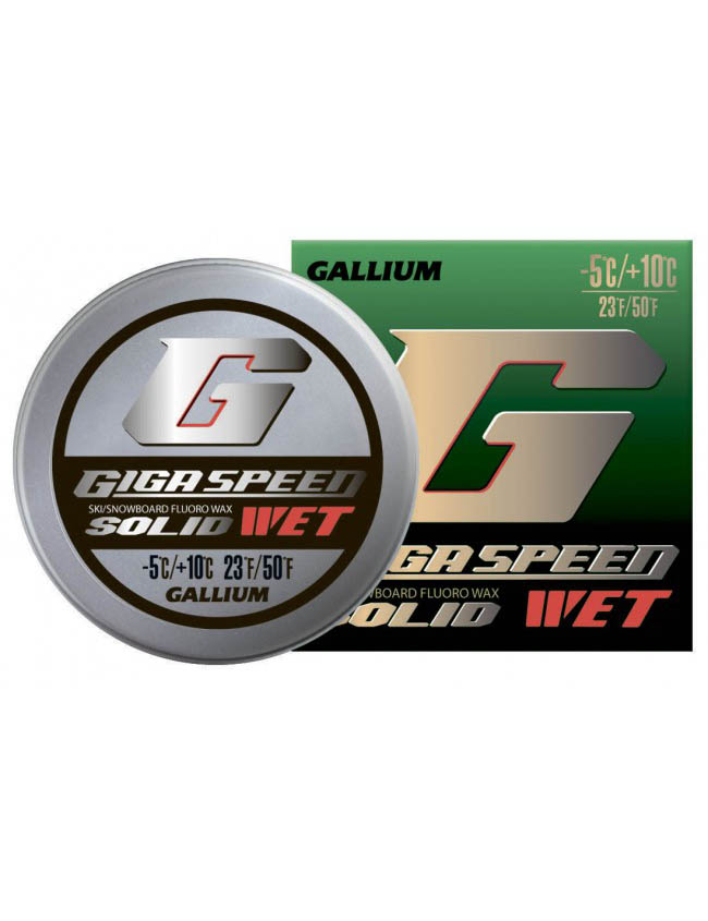 GALLIUM Спрессовка таблетка фторовая GIGA SPEED SOLID WET +10/-5°С, 10 г Артикул: GS2301