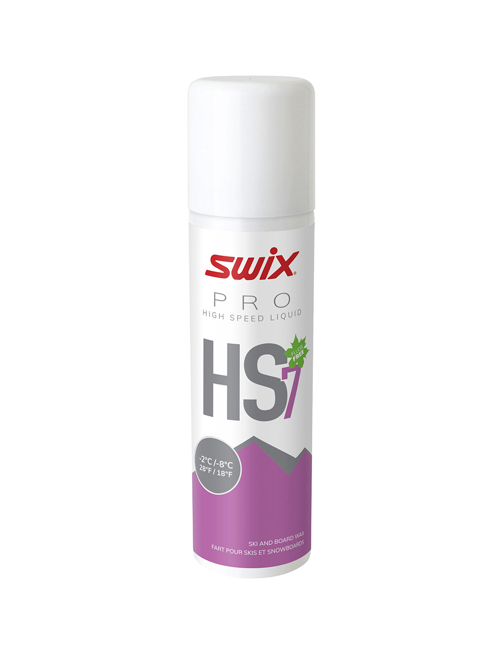 SWIX Парафин жидкий SWIX HS7L VIOLET -2/-8°С, 125 мл Артикул: HS07L-12