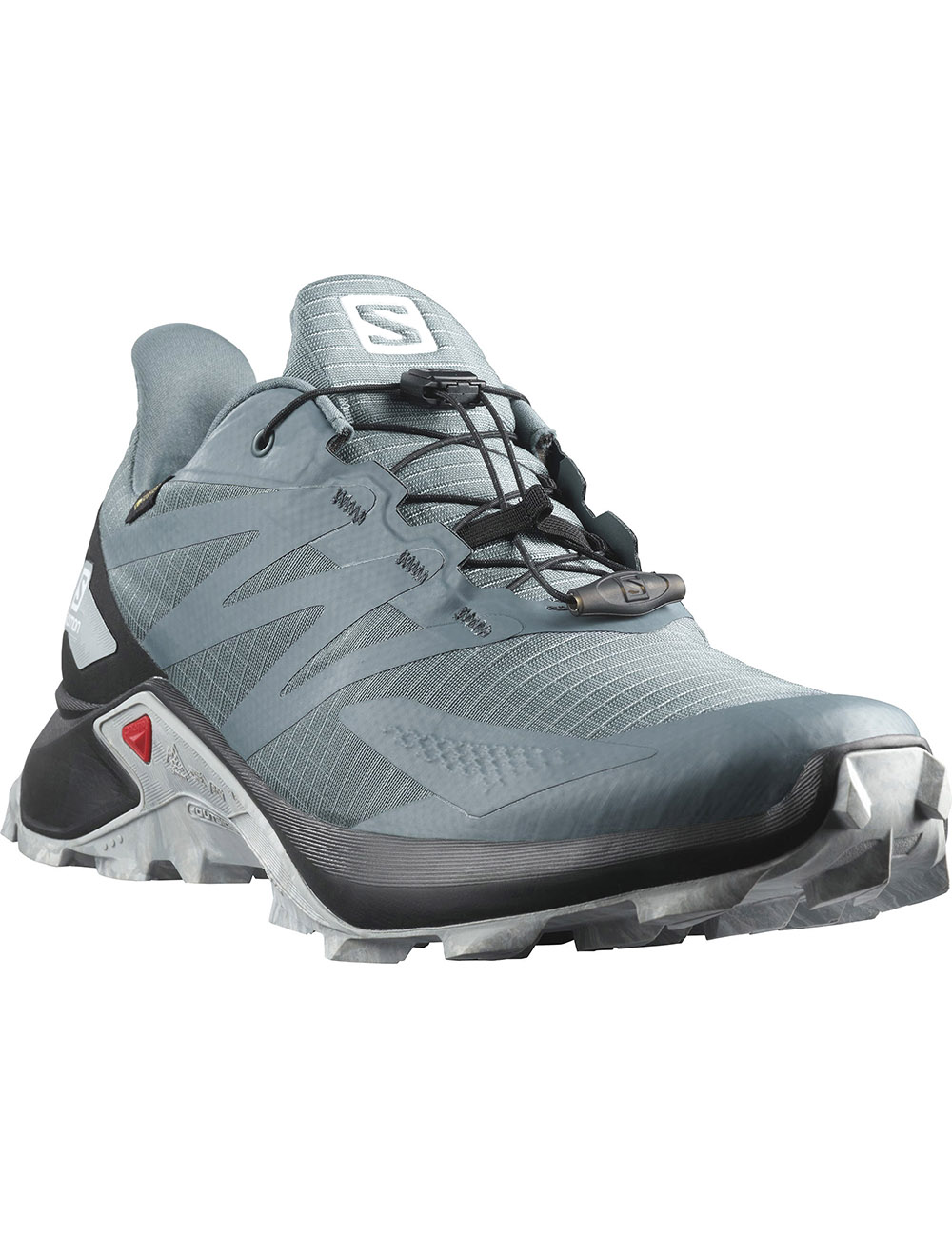 SALOMON Кроссовки SUPERCROSS BLAST GTX Stormy Weather / Black / Quarry мужские Артикул: L41109600