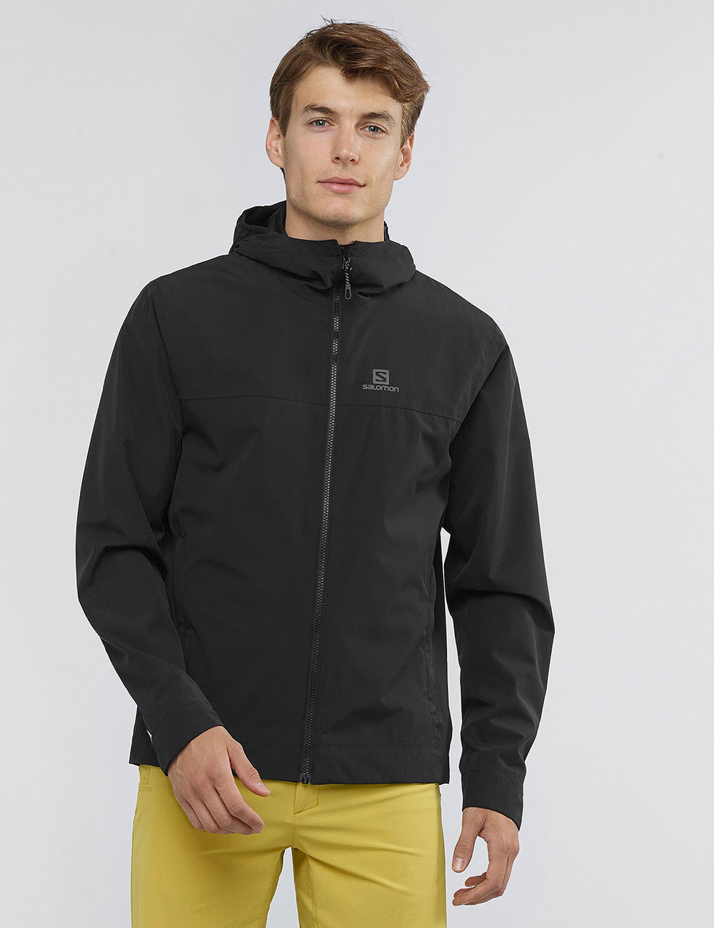 SALOMON Куртка EXPLORE WATERPROOF 2L Black мужская Артикул: LC1267600