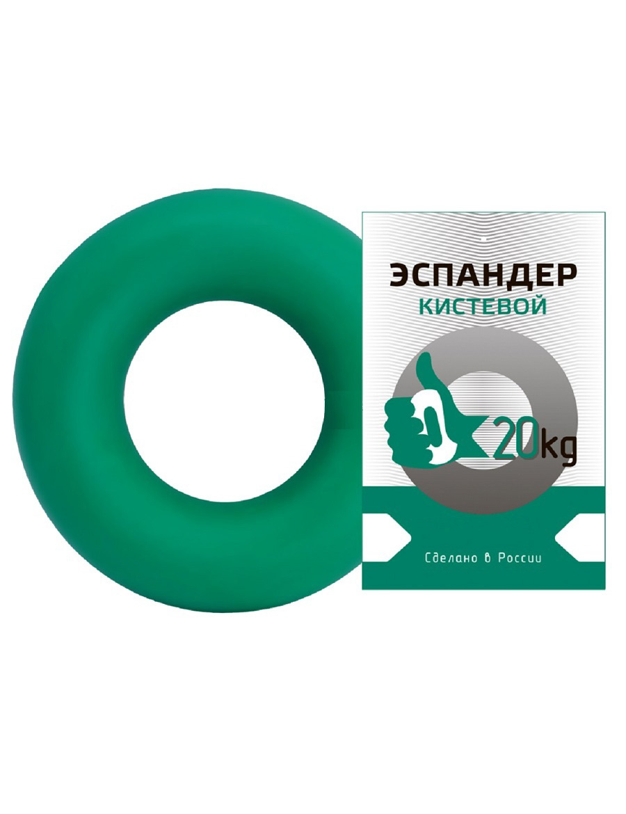 FORTIUS Эспандер-кольцо кистевой GREEN 20 кг Артикул: 10017721