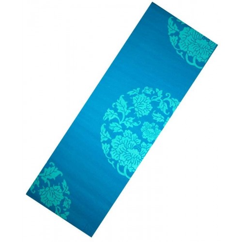 LIVEUP Коврик для йоги PVC Yoga Mat Printed Blue 6 мм Артикул: LS3231c-06b