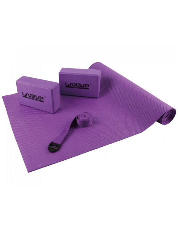 LIVEUP Набор для йоги YOGA SET Purple Артикул: LS3240