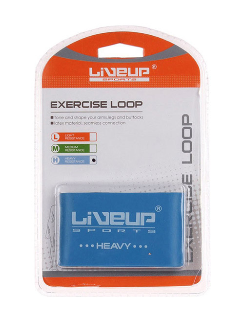 LIVEUP Резинка для фитнеса LATEX LOOP HEAVY Blue 50 см Артикул: LS3650-500Hb