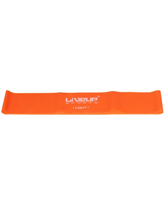 LIVEUP Фитнес-резинка LATEX LOOP LIGHT Orange 50 см Артикул: LS3650-500Lo