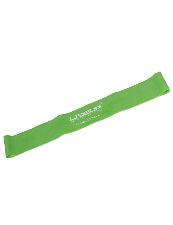 LIVEUP Резинка для фитнеса LATEX LOOP MEDIUM Green 50 см Артикул: LS3650-500Mg