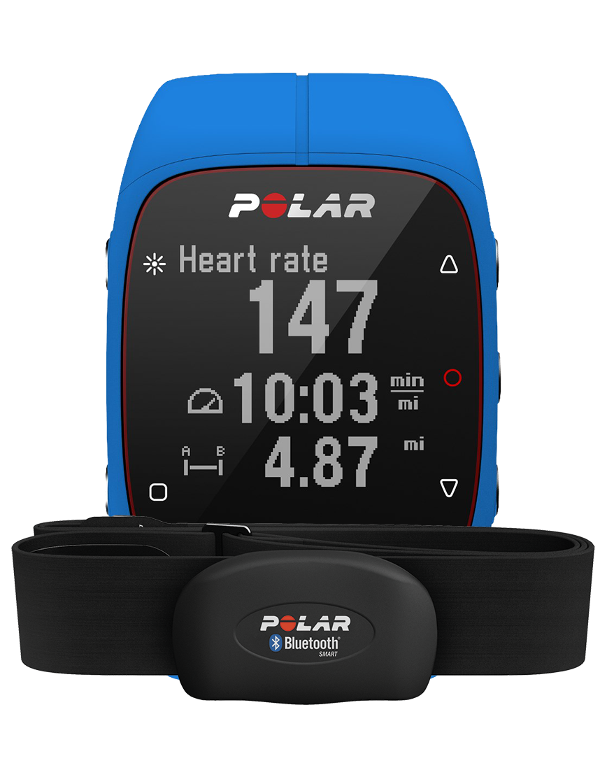 POLAR Спортивные часы M400 HR BLUE Артикул: 90057189