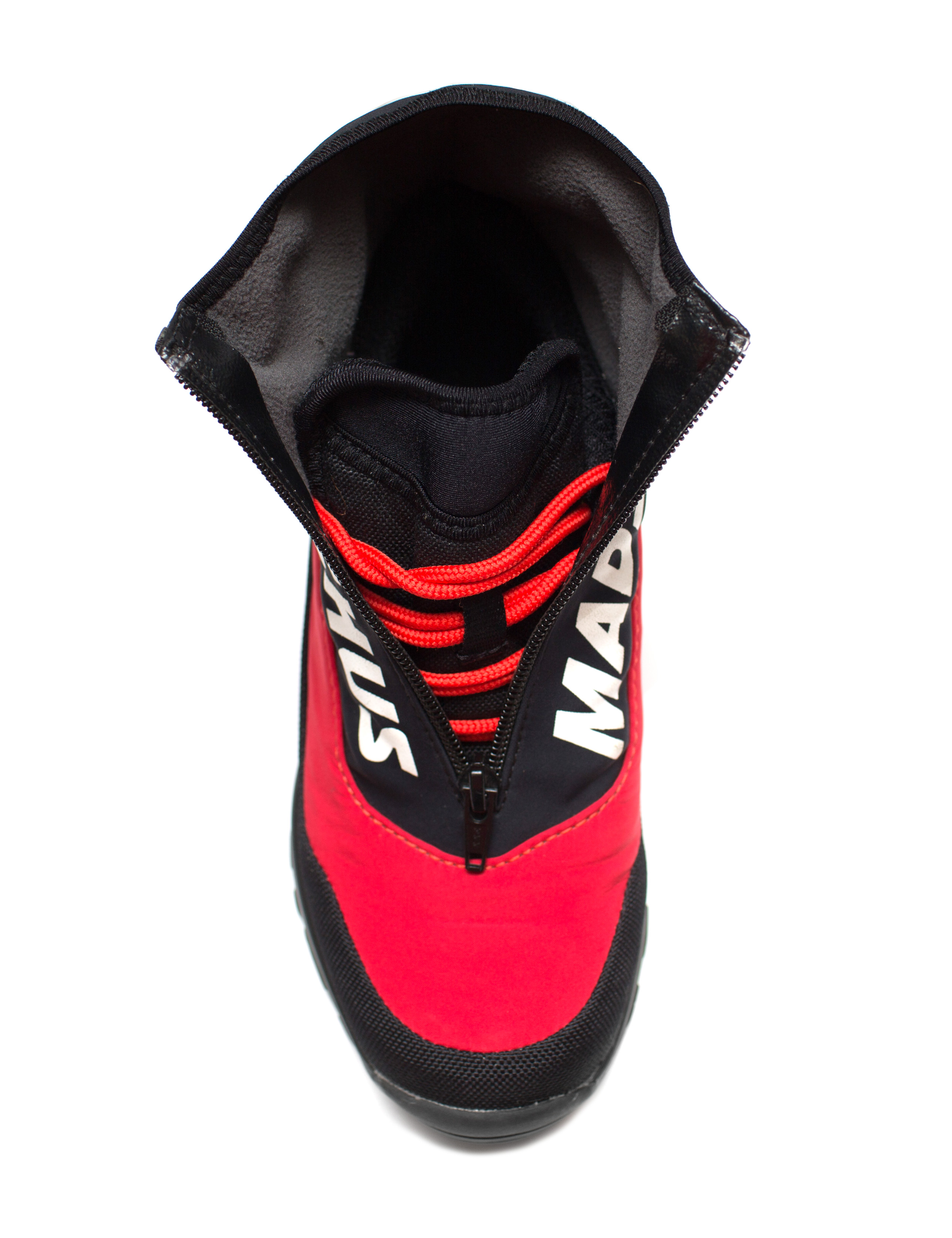 MADSHUS Ботинки NANO CLC HIKER PLASTIC Black/Red Артикул: N08034