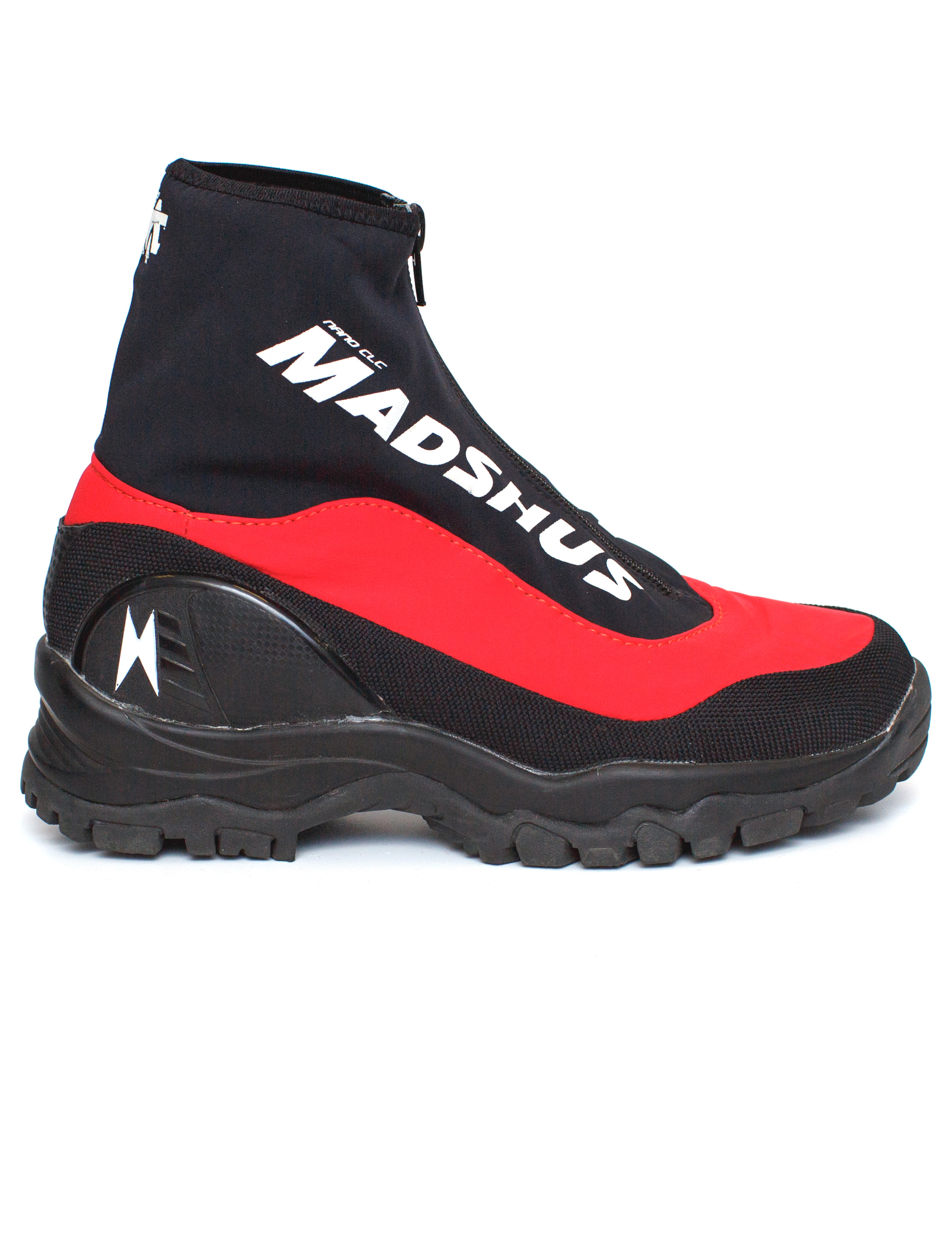 MADSHUS Ботинки NANO CLC HIKER PLASTIC Black/Red Артикул: N08034