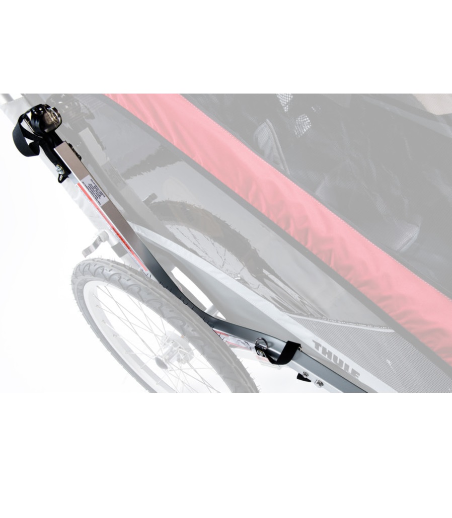 10100936 Коляска Thule Chariot Cougar2/Кугар2, в комплекте с велосцепкой, красный, 14- Артикул: 10100936