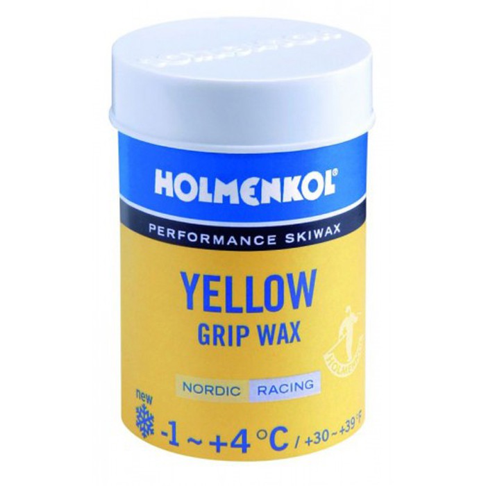 HOLMENKOL Мазь держания GRIP YELLOW, 45 г Артикул: 24210