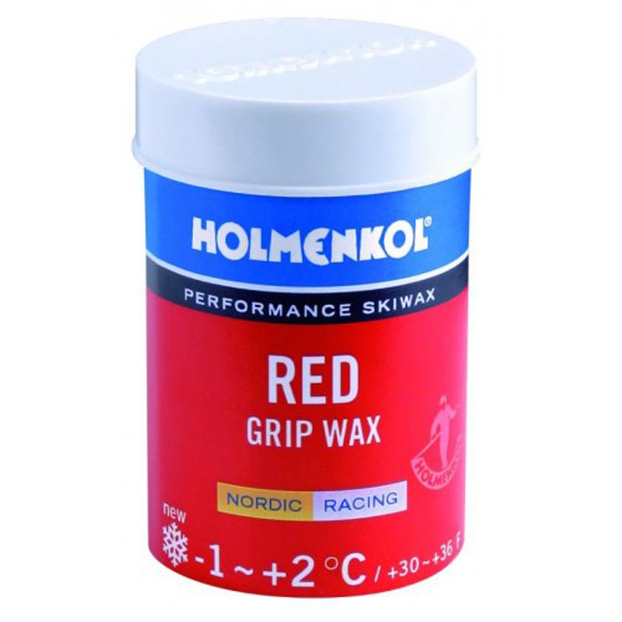 HOLMENKOL Мазь держания GRIP RED, 45 г Артикул: 24211