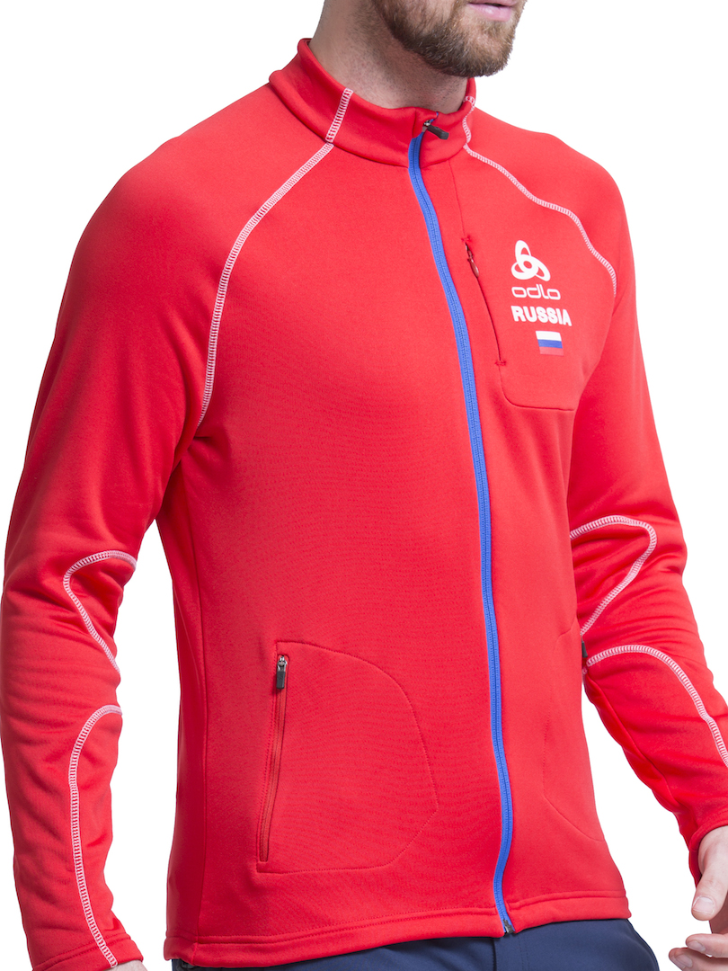 ODLO Джемпер STRETCH FLEECE RUSSIA мужской Артикул: 592112