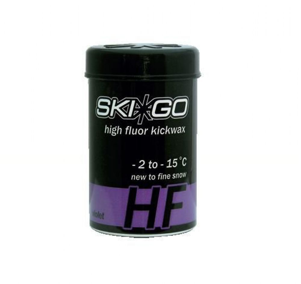 SKIGO Мазь держания LF KICKWAX VIOLET для нового снега (-2...-15), 45 г Артикул: 90247