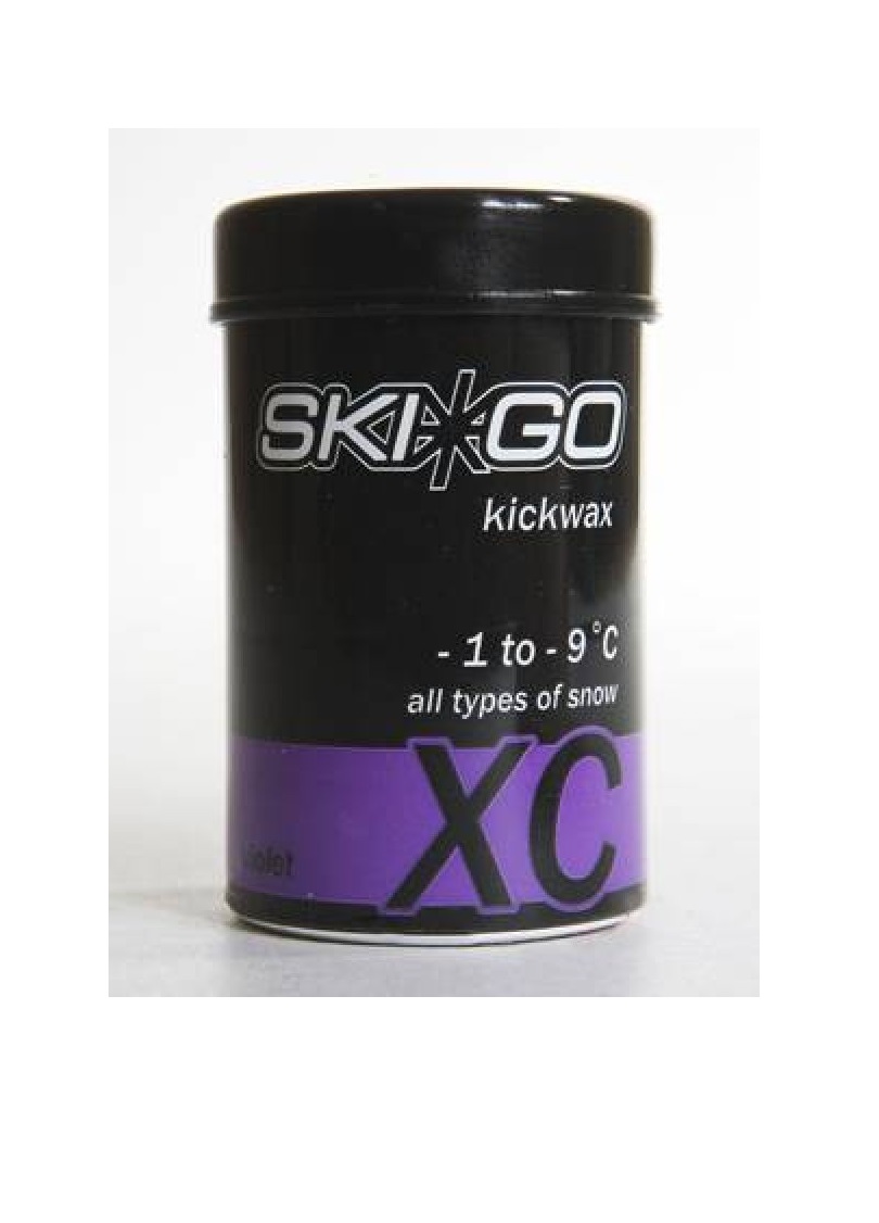 SKIGO Мазь держания XC KICKWAX VIOLET (-1...-9), 45 г Артикул: 90255