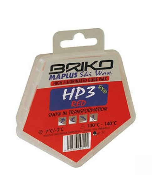 BRIKO-MAPLUS Парафин высокофтористый HP3 RED (-3/-7), 50 г Артикул: BMW0903
