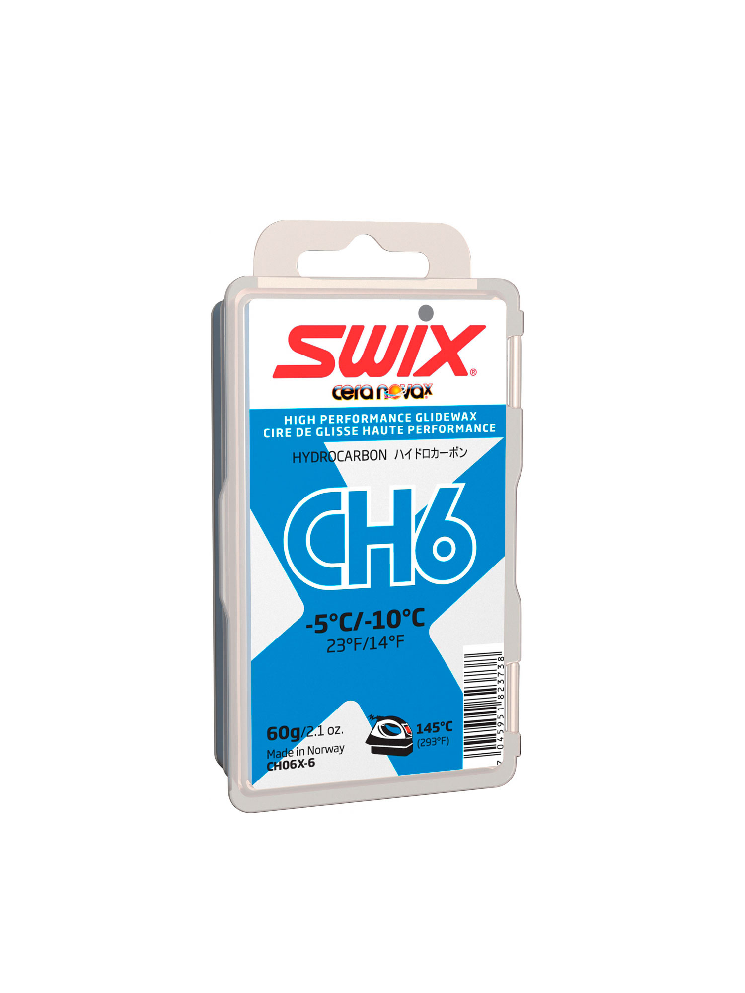 SWIX Мазь скольжения CH6X BLUE (-5...-10), 60 г Артикул: CH06X-6