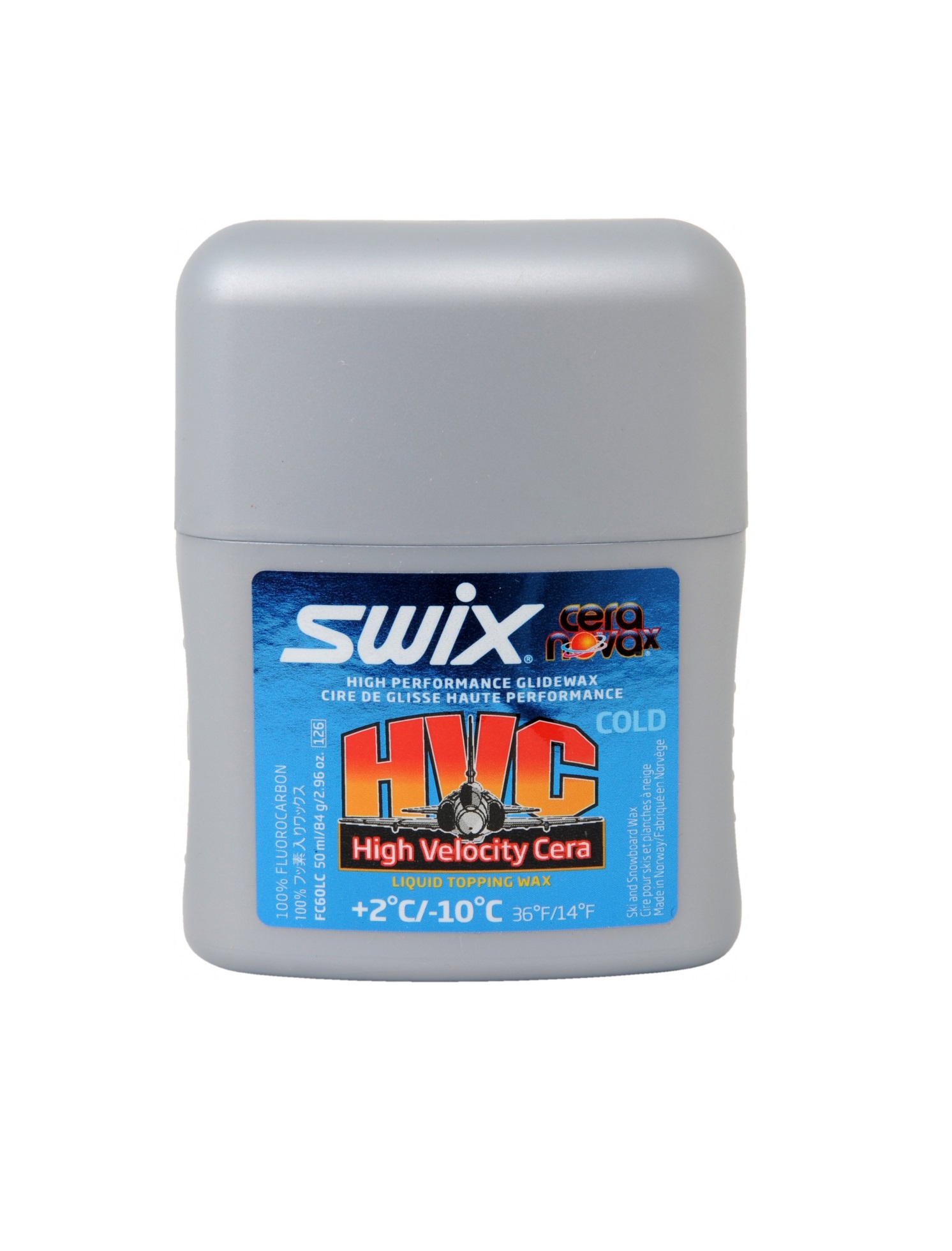 SWIX Эмульсия CERA F HVC COLD (+2...-10) Артикул: FC60LC