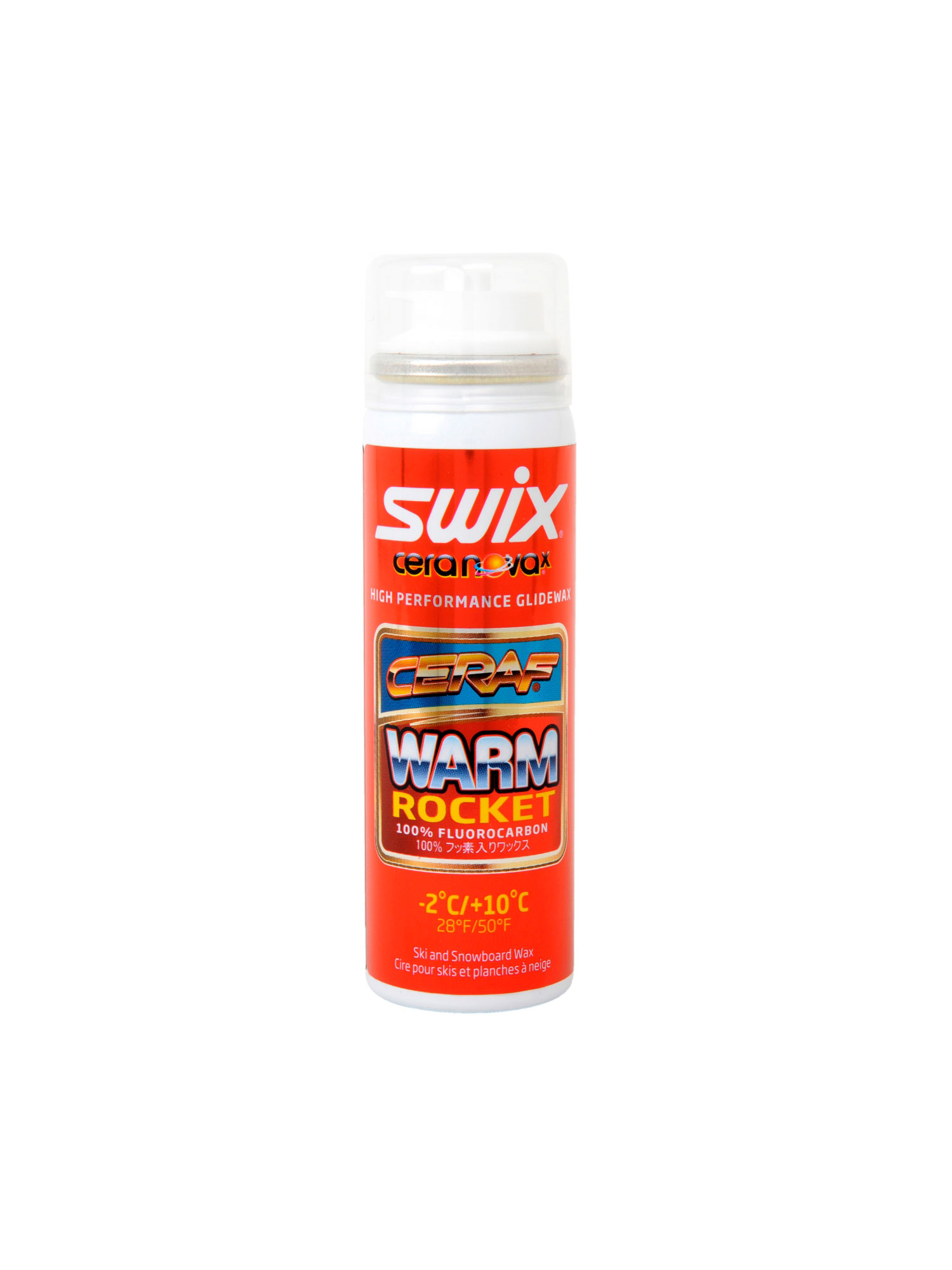 SWIX Спрей CERA F ROCKET WARM (+10...-2) Артикул: FC8AC