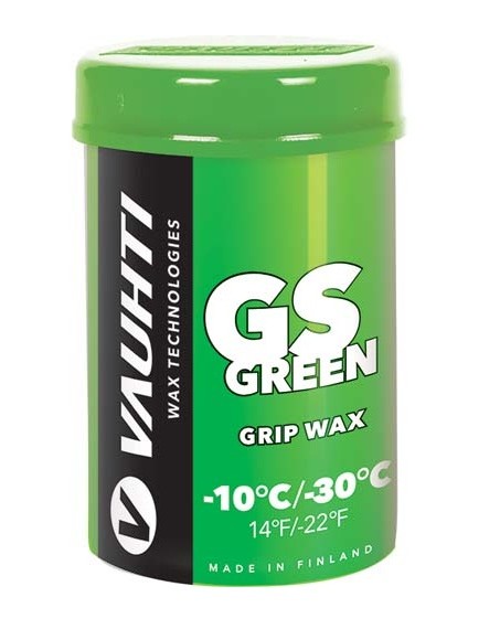 VAUHTI Мазь держания синтетич. GS GREEN (-10/-30), 45 г Артикул: GSG