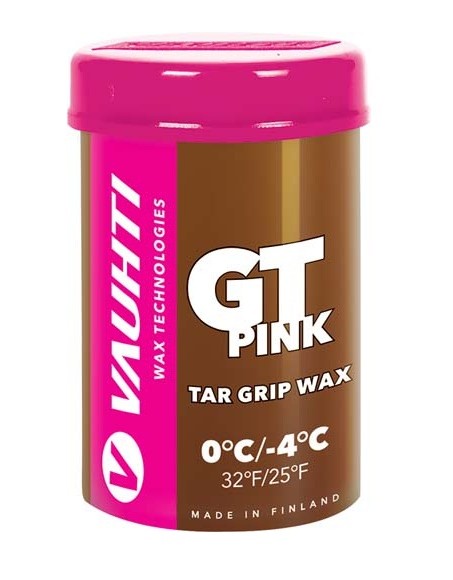 VAUHTI Мазь держания смоляная GT PINK (0/-4), 45 г Артикул: GTP