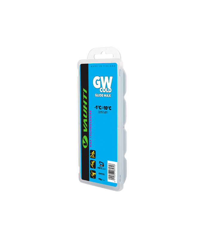 VAUHTI Парафин GW COLD (-1/-10), 90 г Артикул: GWC90