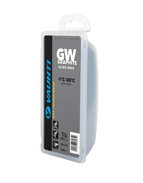 VAUHTI Парафин GW GRAPHITE (-1/-25), 180 г Артикул: GWG180